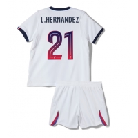 Paris Saint-Germain Lucas Hernandez #21 Bortatröja Barn 2026-27 Kortärmad (+ Korta byxor)
